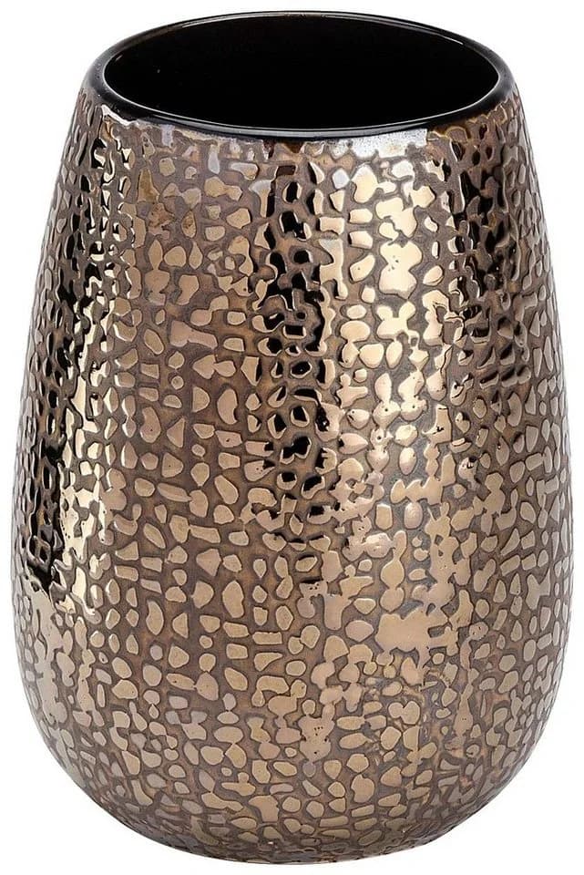 WENKO Badaccessoire-Set Marrakesh 4-tlg. Braun Keramik Orientalisch