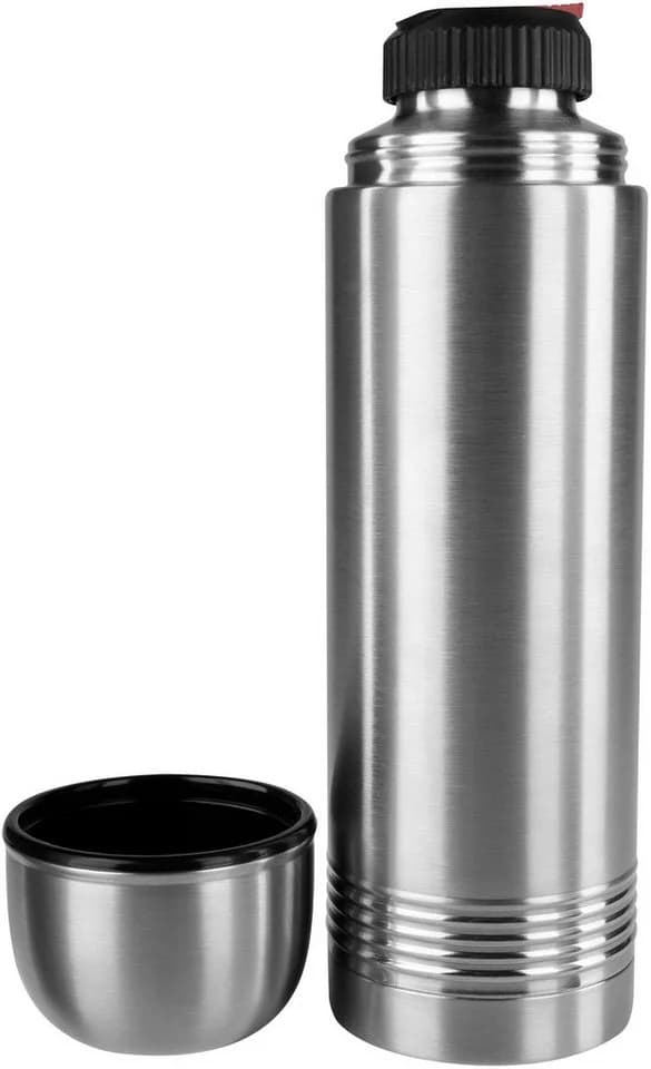 Emsa Isolierkanne Senator 1l Silber Safe Loc Verschluss