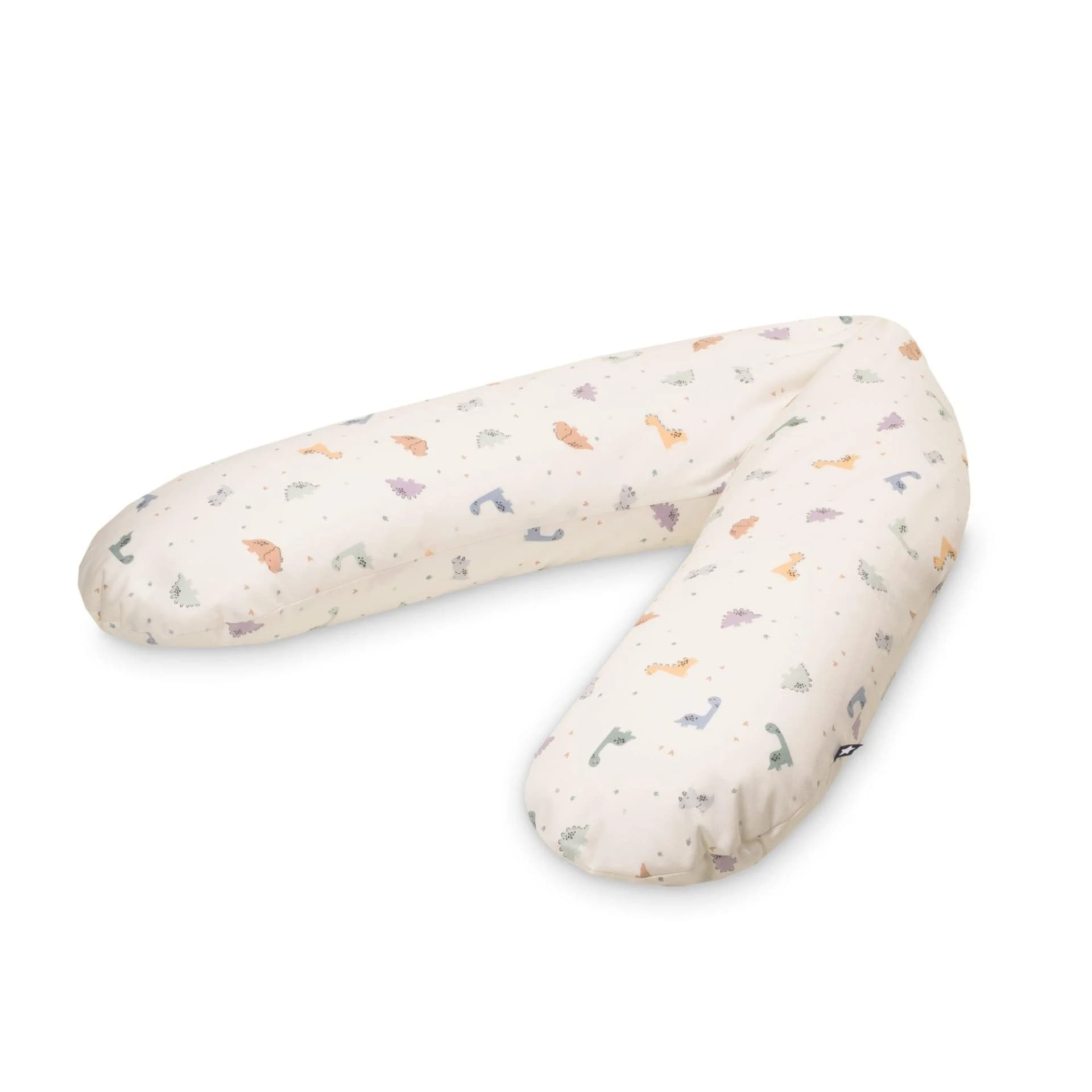 Stillkissen JULIUS ZÖLLNER Little Dinos Beige Baumwolle