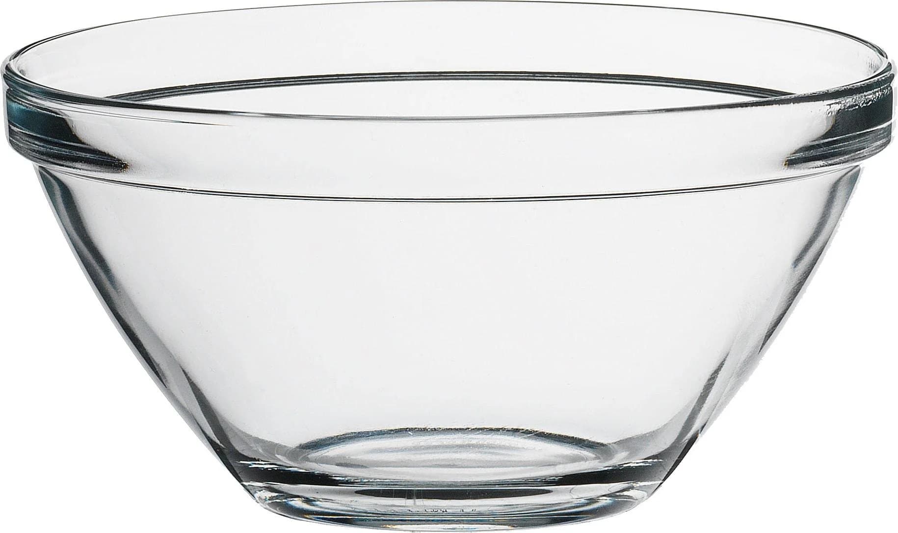 Elegante Glas-Schale im Pompei-Stil