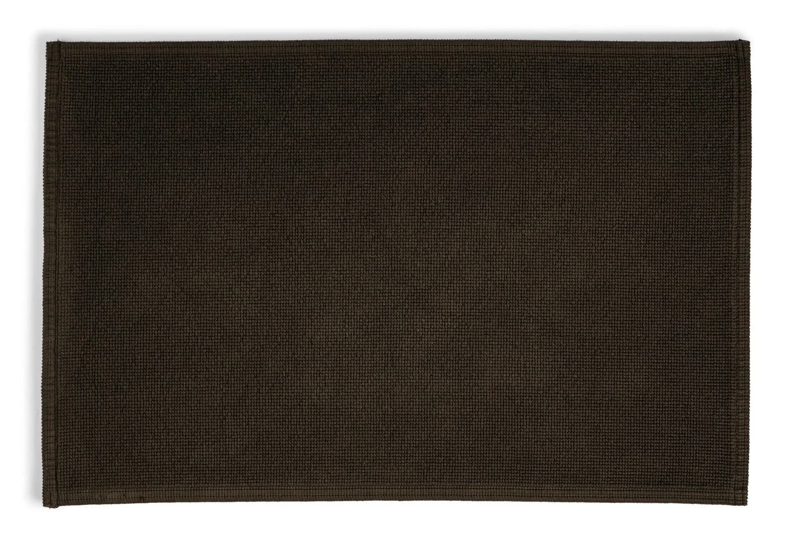 Badematte RHOMTUFT PLAIN Mocca Baumwolle 70 x 120 cm