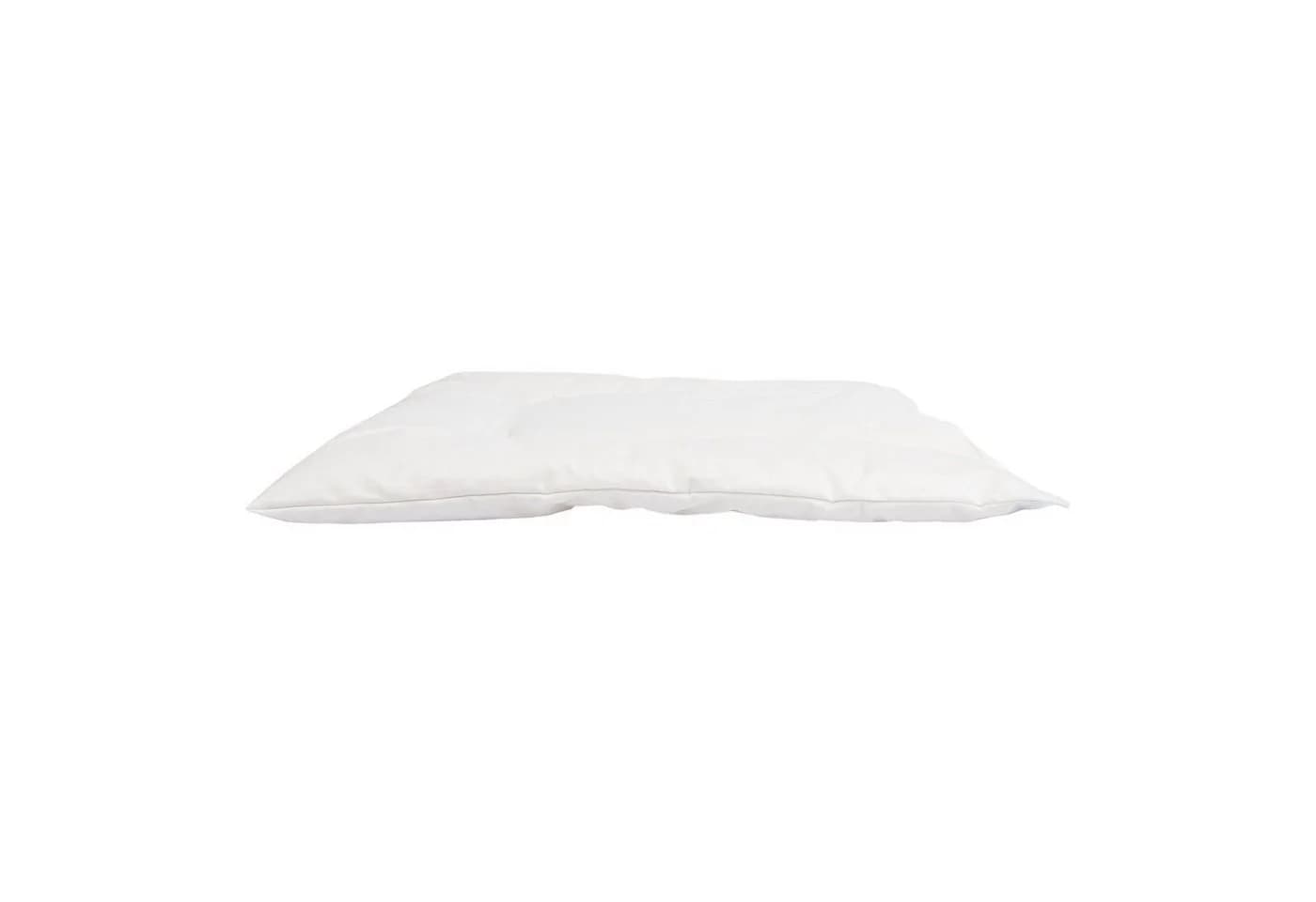 Traumschloss Baby Kopfkissen Weiß 100% Baumwolle Daunenfüllung