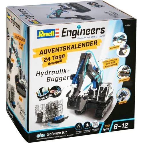 Adventskalender Engineers Hydraulischer Bagger Revell