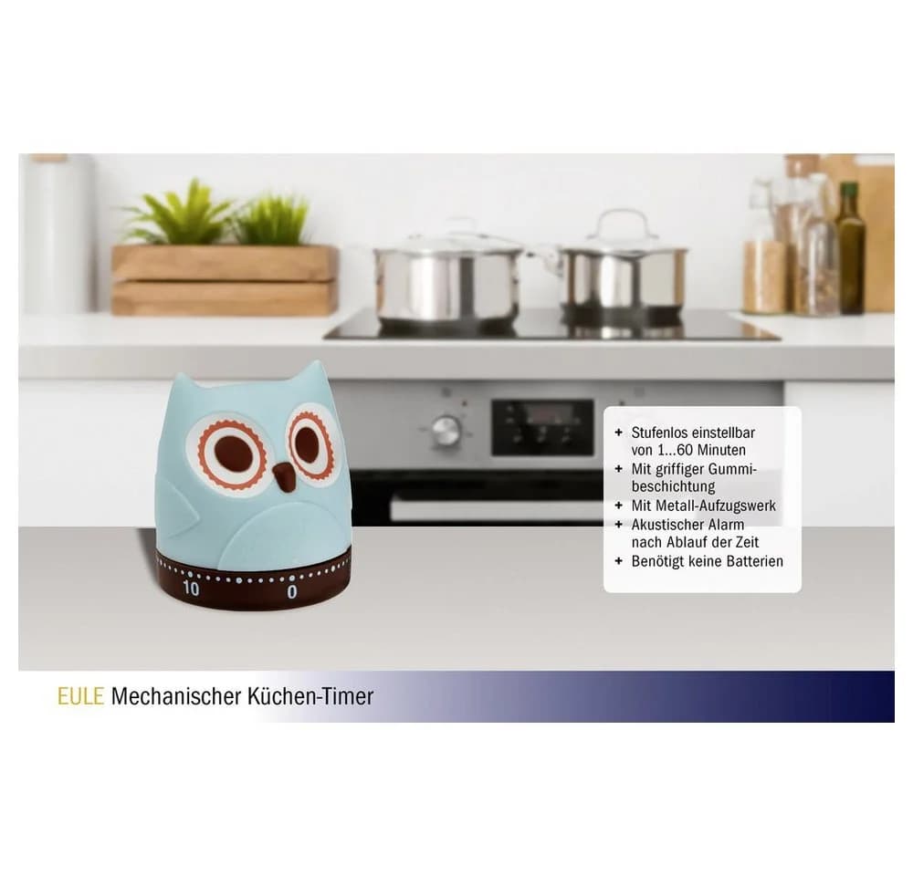 TFA Dostmann EULE Timer Türkis Analog