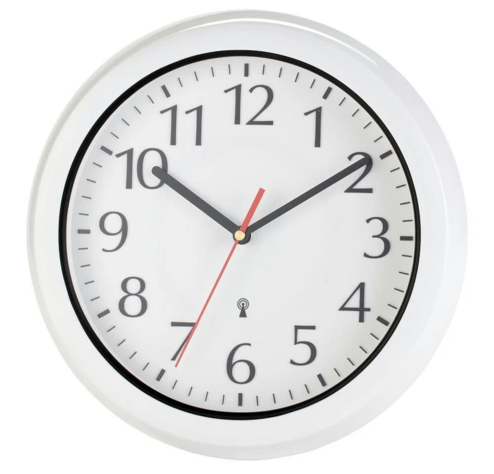 TFA Dostmann Funk-Wanduhr Outdoor Analog Spritzwassergeschützt