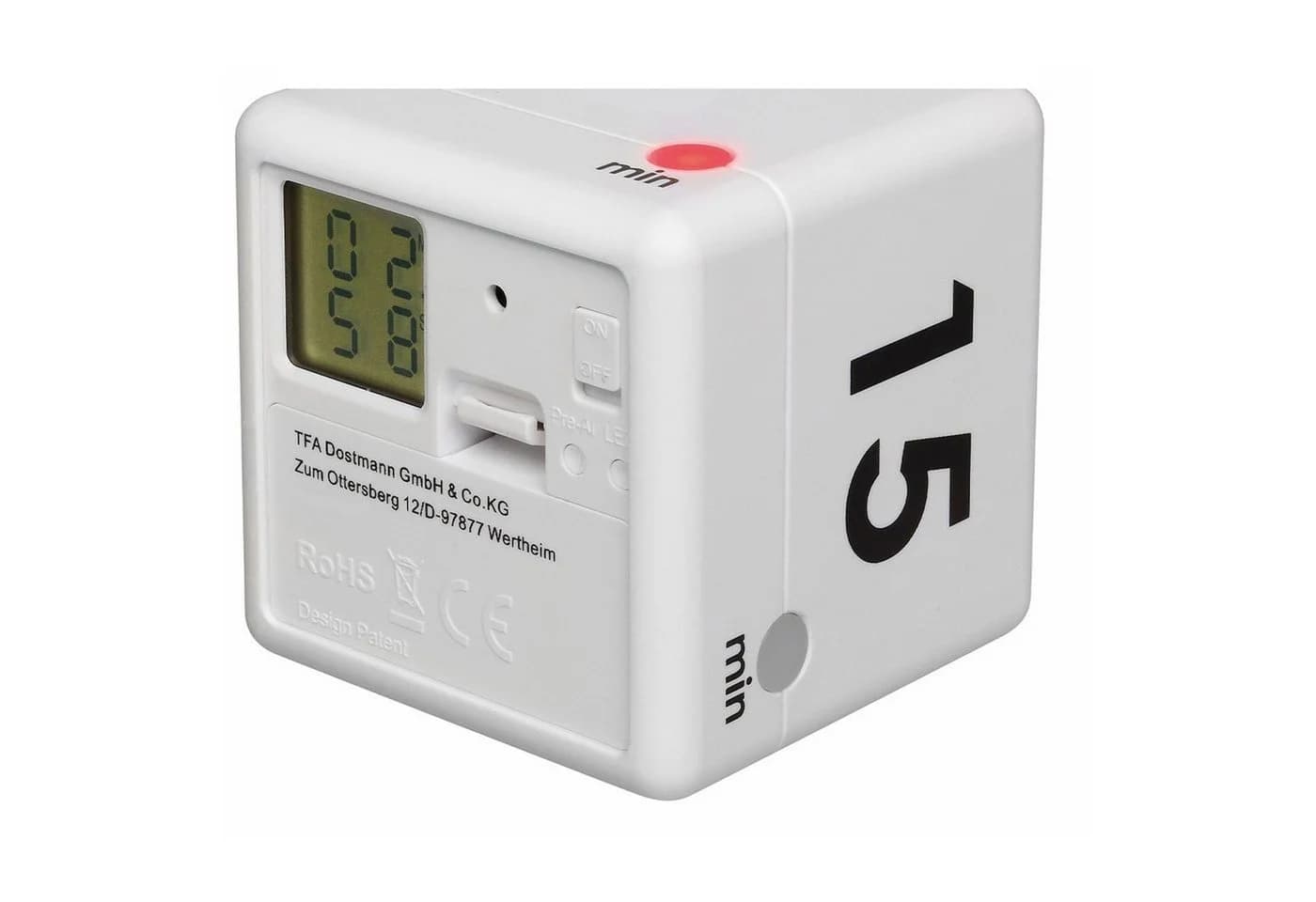 TFA Dostmann Cube Timerwürfel Digitaler Timer