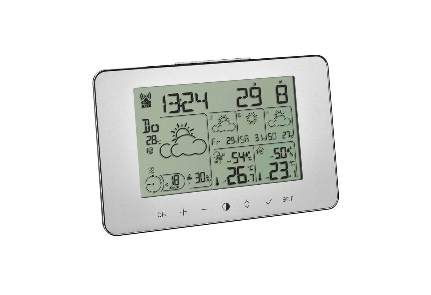 TFA Dostmann Meteotime Primo Wetterstation mit Wettervorhersage