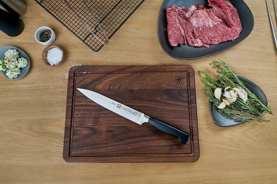 Zwilling Fleischmesser Vier Sterne Edelstahl