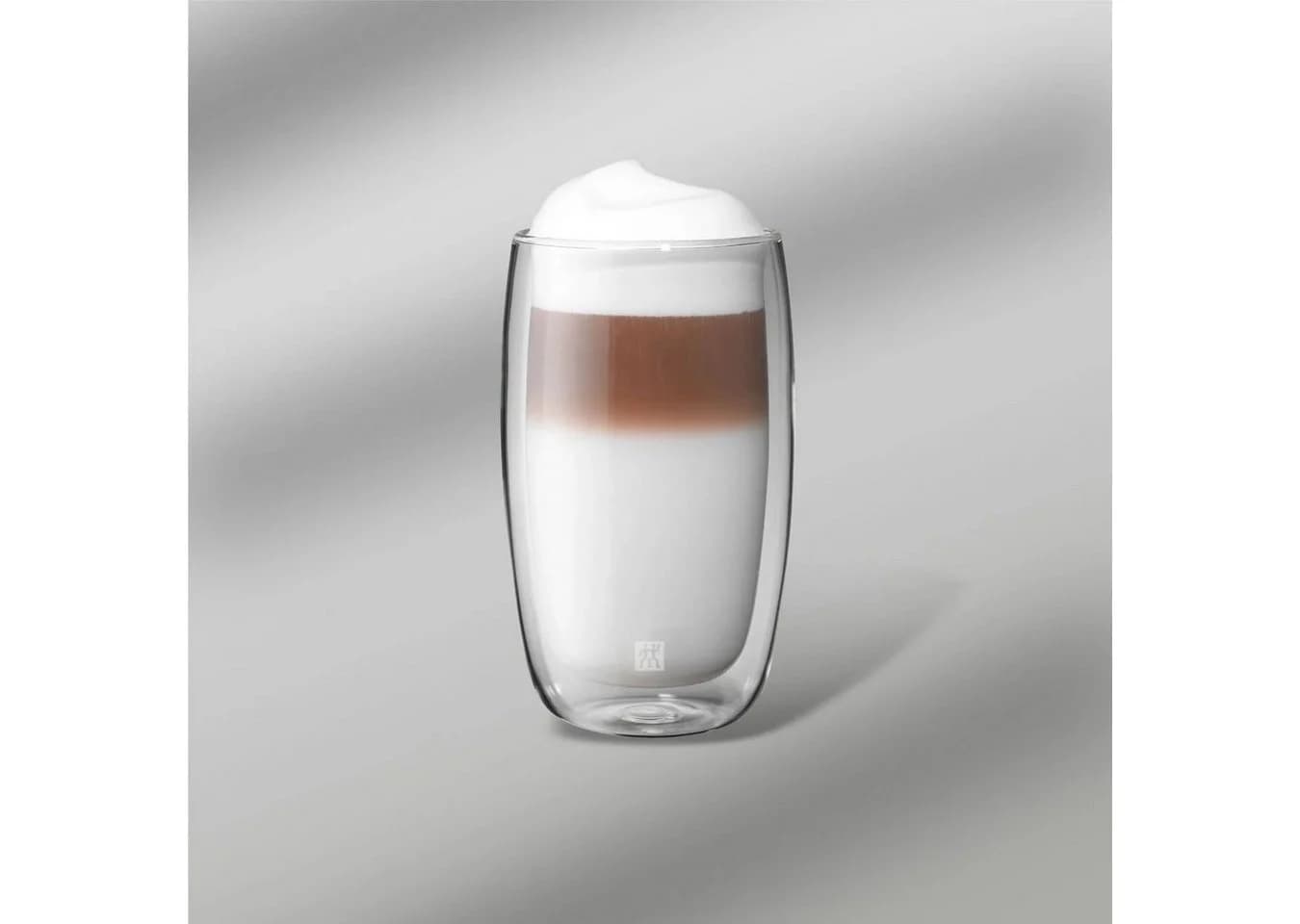Latte-Macchiato-Glas ZWILLING Sorrento 2er Set transparent doppelwandig 350 ml