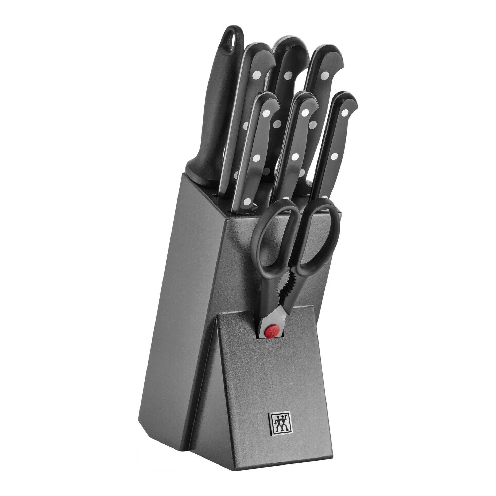 ZWILLING TWIN Chef 2 9-tlg. Messerblockset Anthrazit