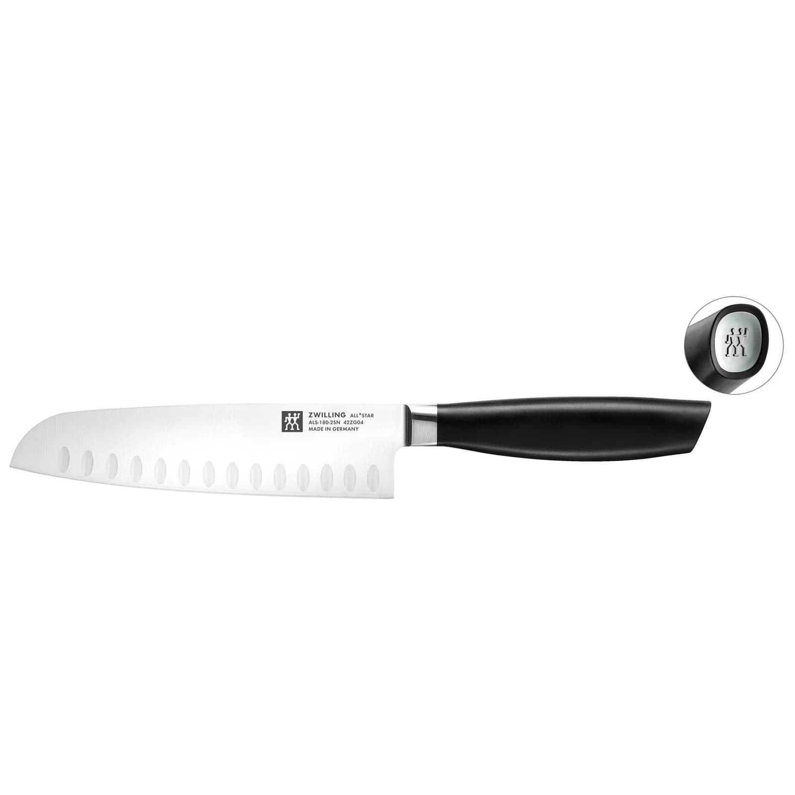 ZWILLING All * Star Santokumesser 18 cm Silber