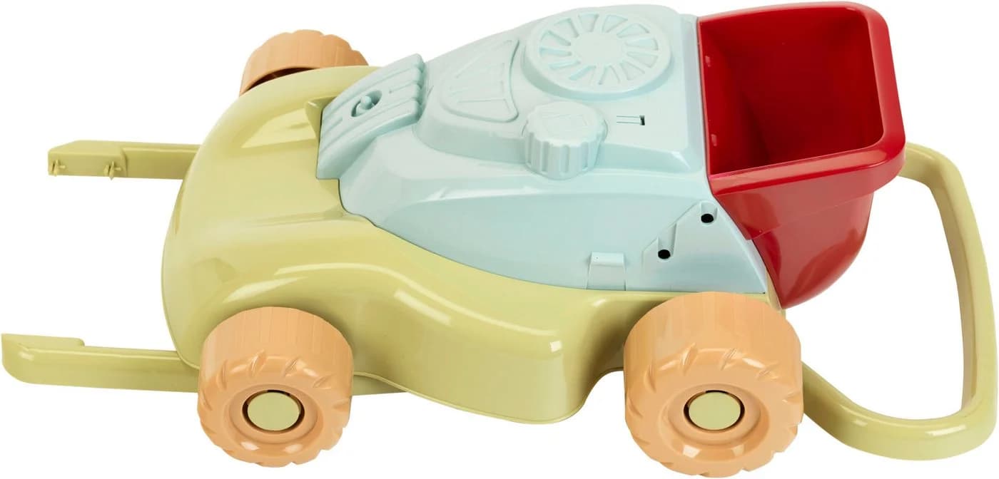 KLEIN Kinder-Rasenmäher Little Foot mit Grasfang grün/blau
