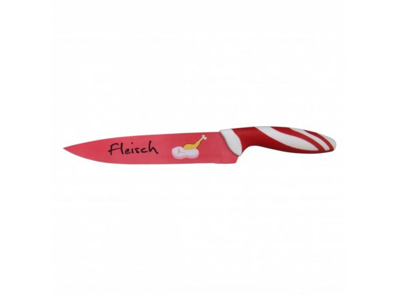 Axentia Messer-Set 4-teilig Bunt mit Lebensmittelmotiven