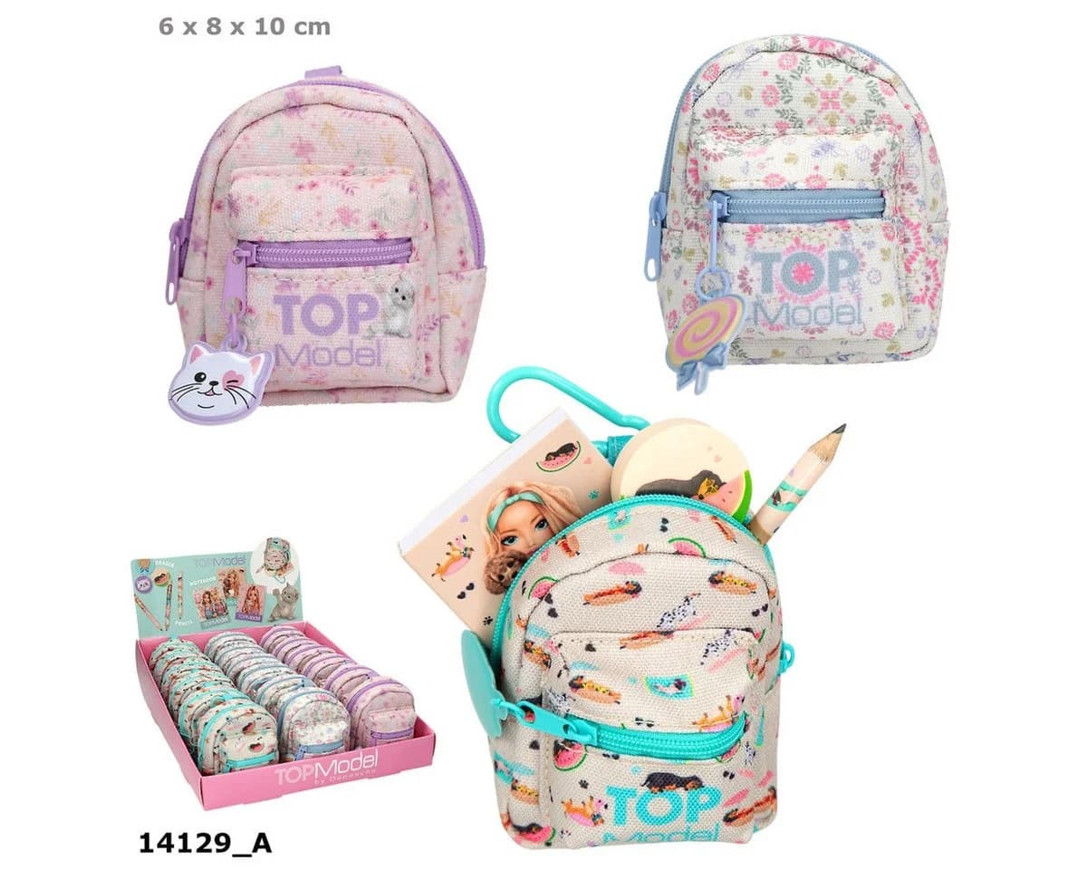Depesche TOPModel Mini Rucksack Schreibset 1 von 3 Designs