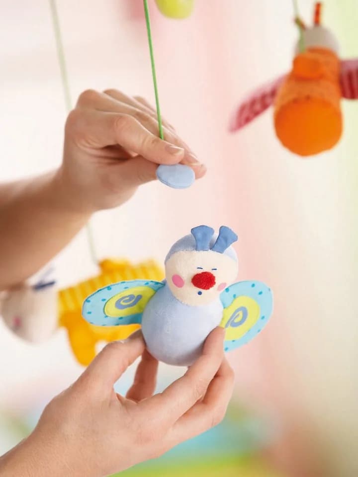 HABA Greifspielzeug Mobile Blütenfalter Bunt Unisex Neutral