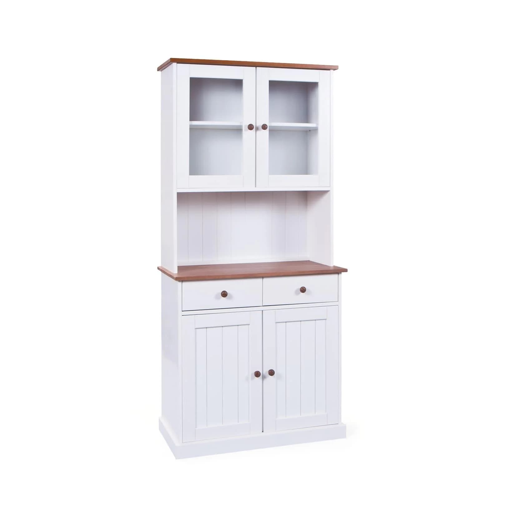 Buffet INTER LINK Westerland Weiß Natur 90cm Breite