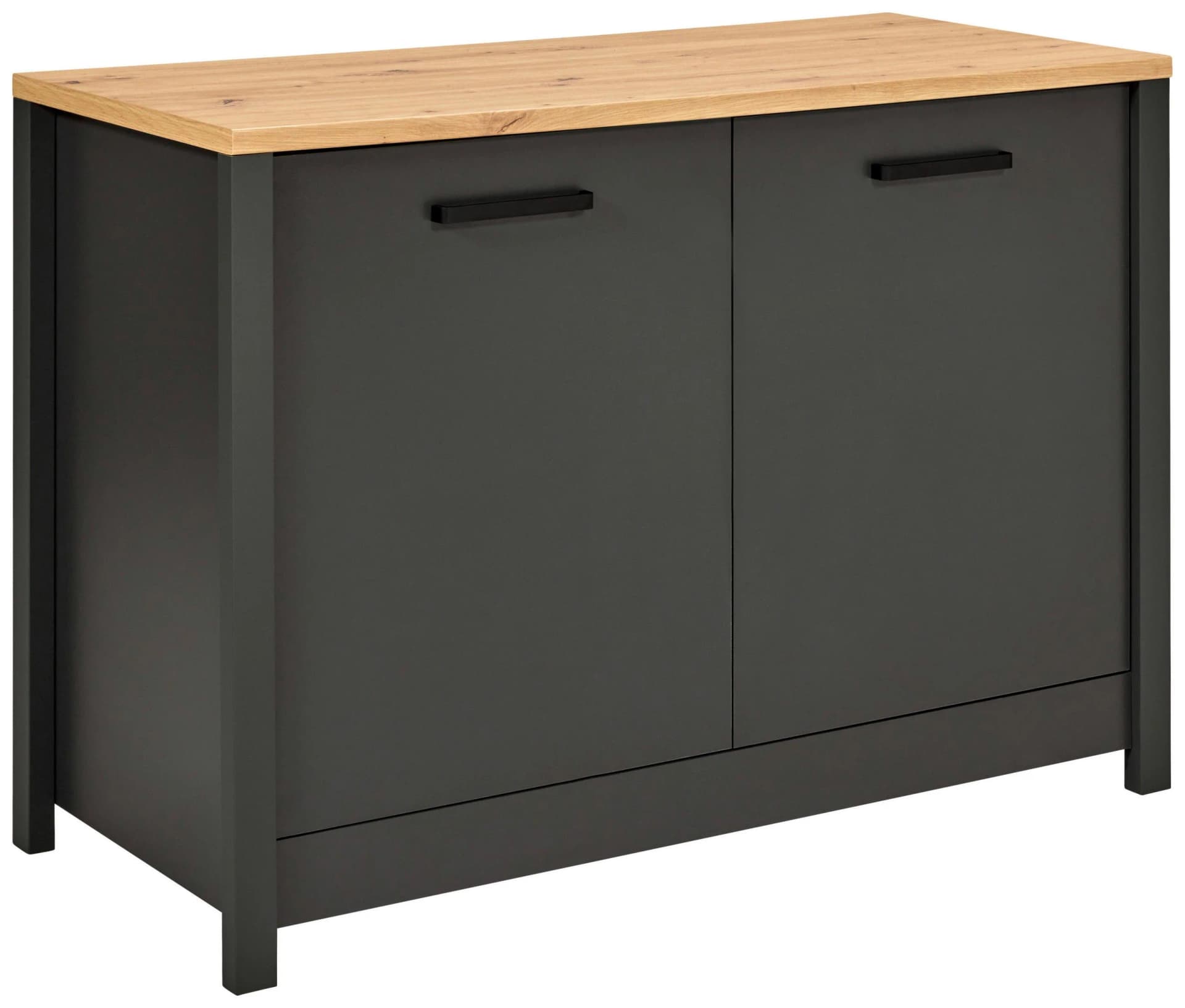 Inter Link Spülenschrank Veneto Anthrazit Soft-Close