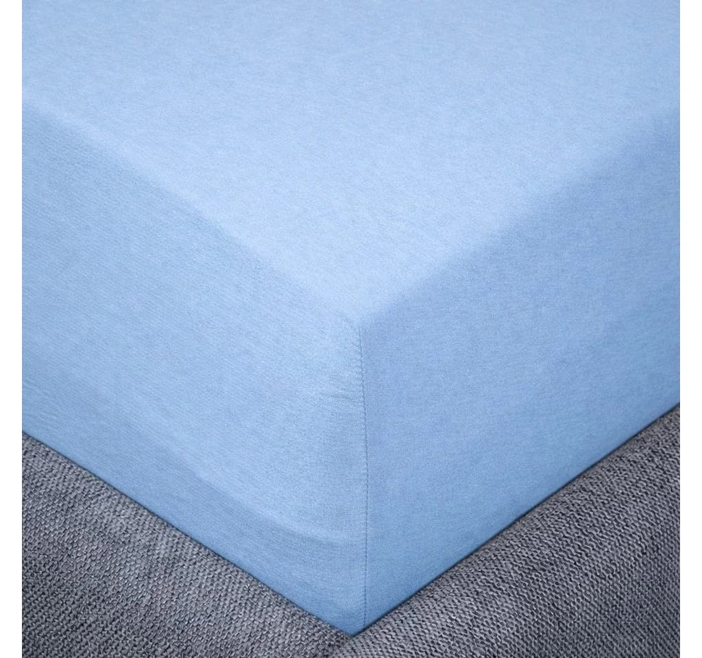 Traumschloss Spannbettlaken Exclusiv Jersey Blau
