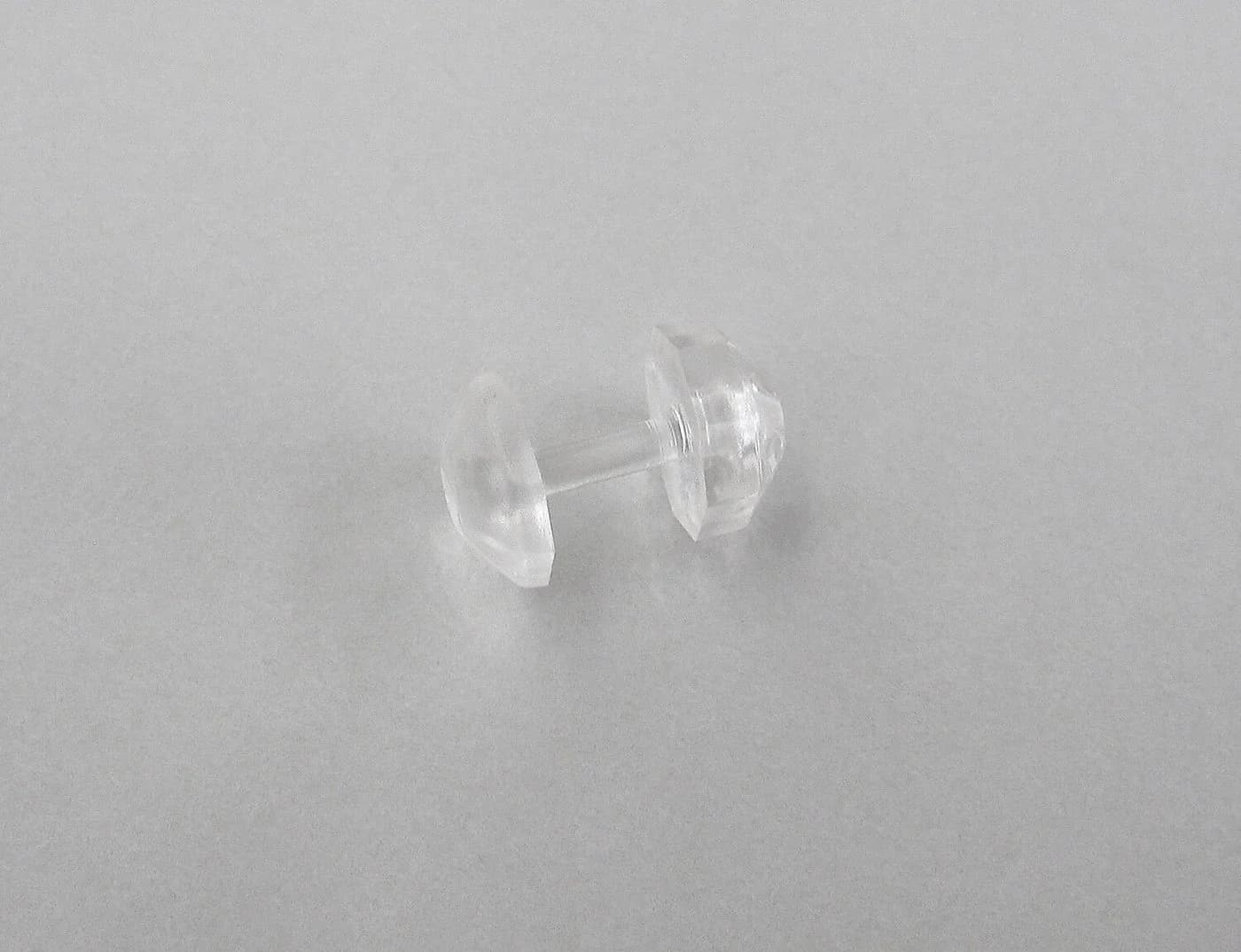 nodeko Gardinenhaken Faltenstecker transparent für leichte Gardinen