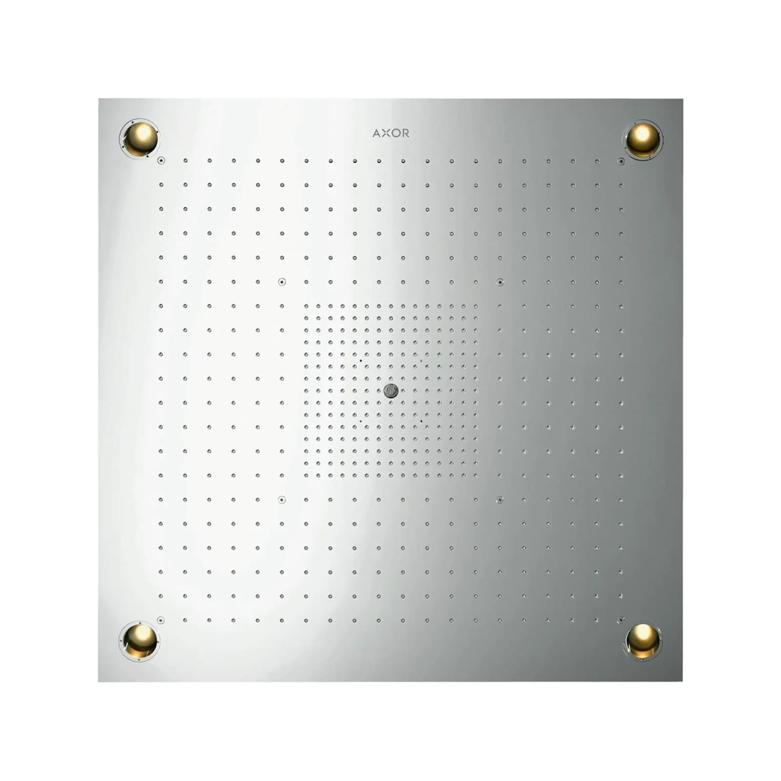 hansgrohe Kopfbrause Axor Starck ShowerHeaven 970 x 970 mm mit Beleuchtung Edelstahl