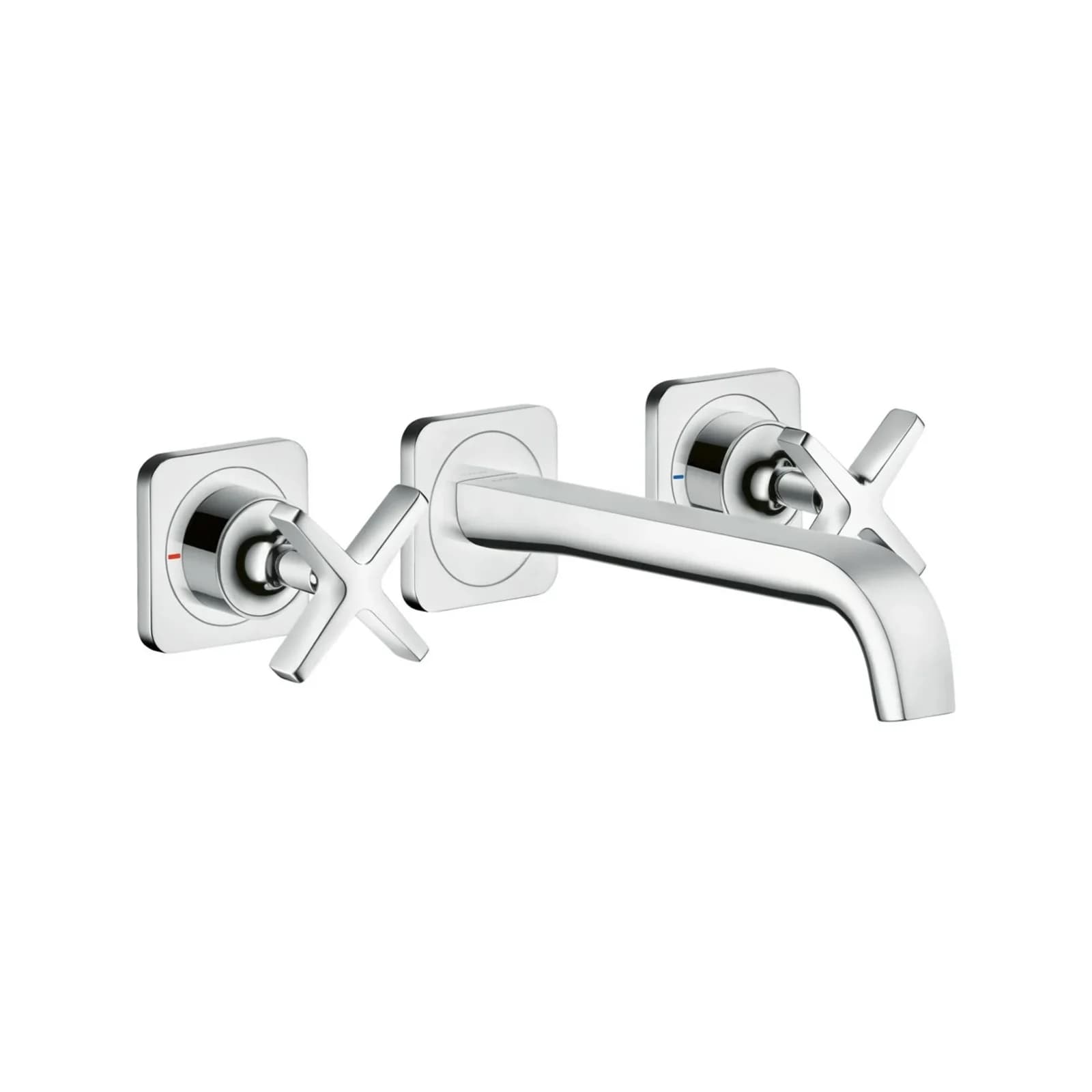 hansgrohe Axor Citterio E Unterputz-3-Loch-Waschtischarmatur 220mm Chrom