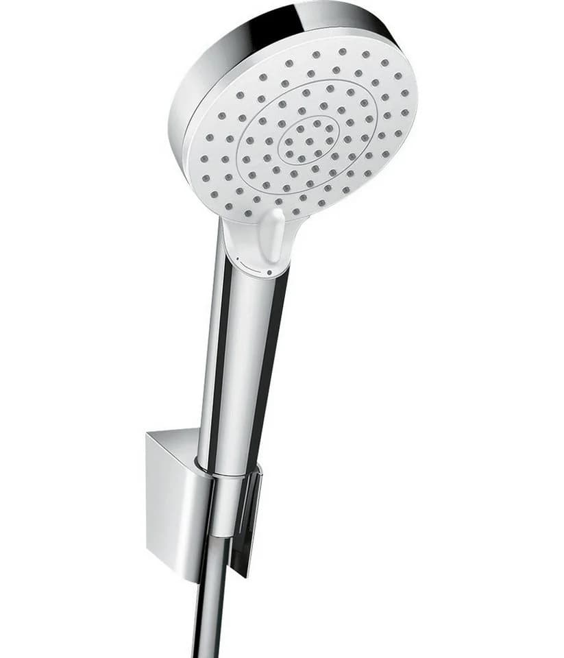 Hansgrohe Crometta Duschkopf mit Schlauch Weiß/Chrom 26693400