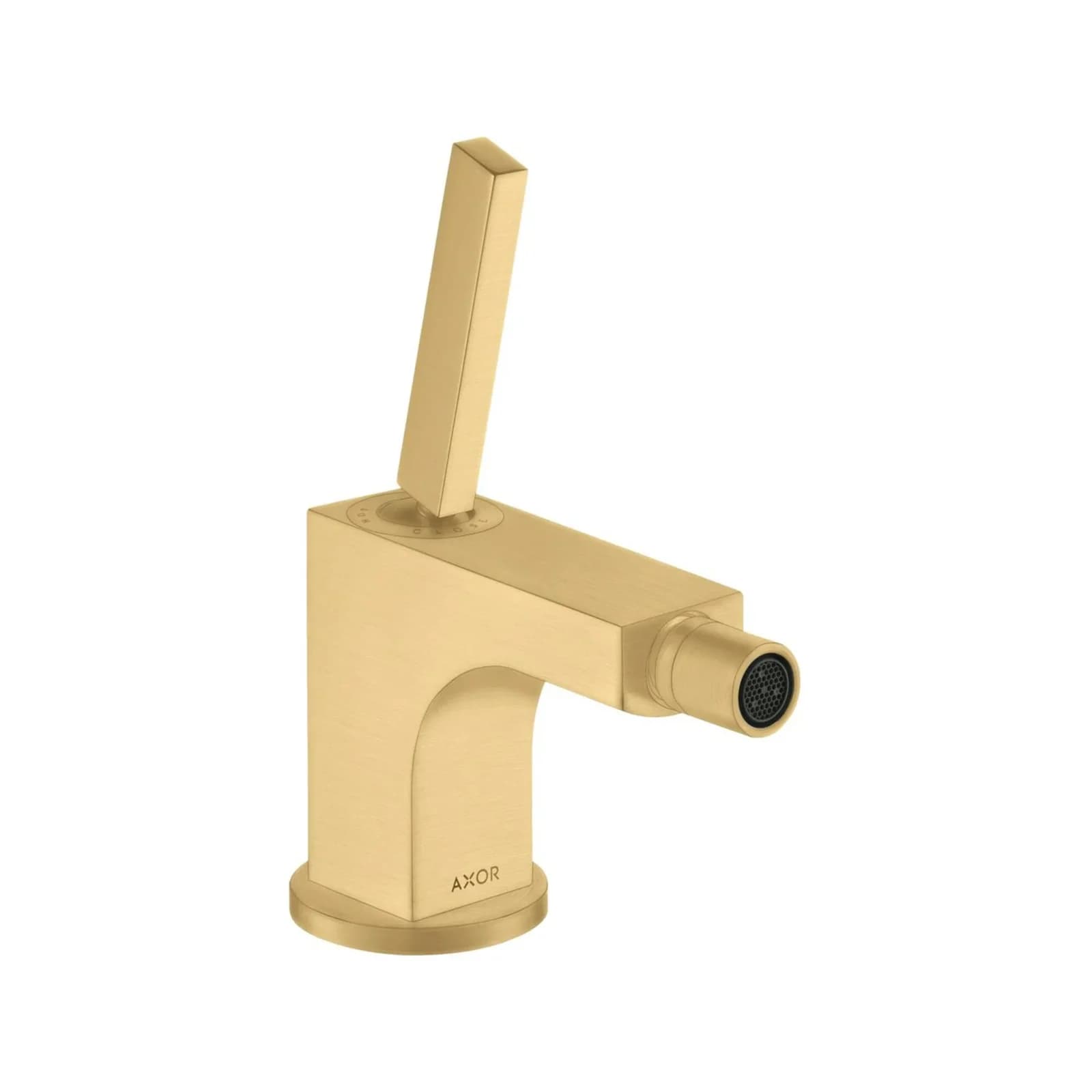 Hansgrohe Bidetmischer Axor Citterio 90mm Brushed Gold Optic