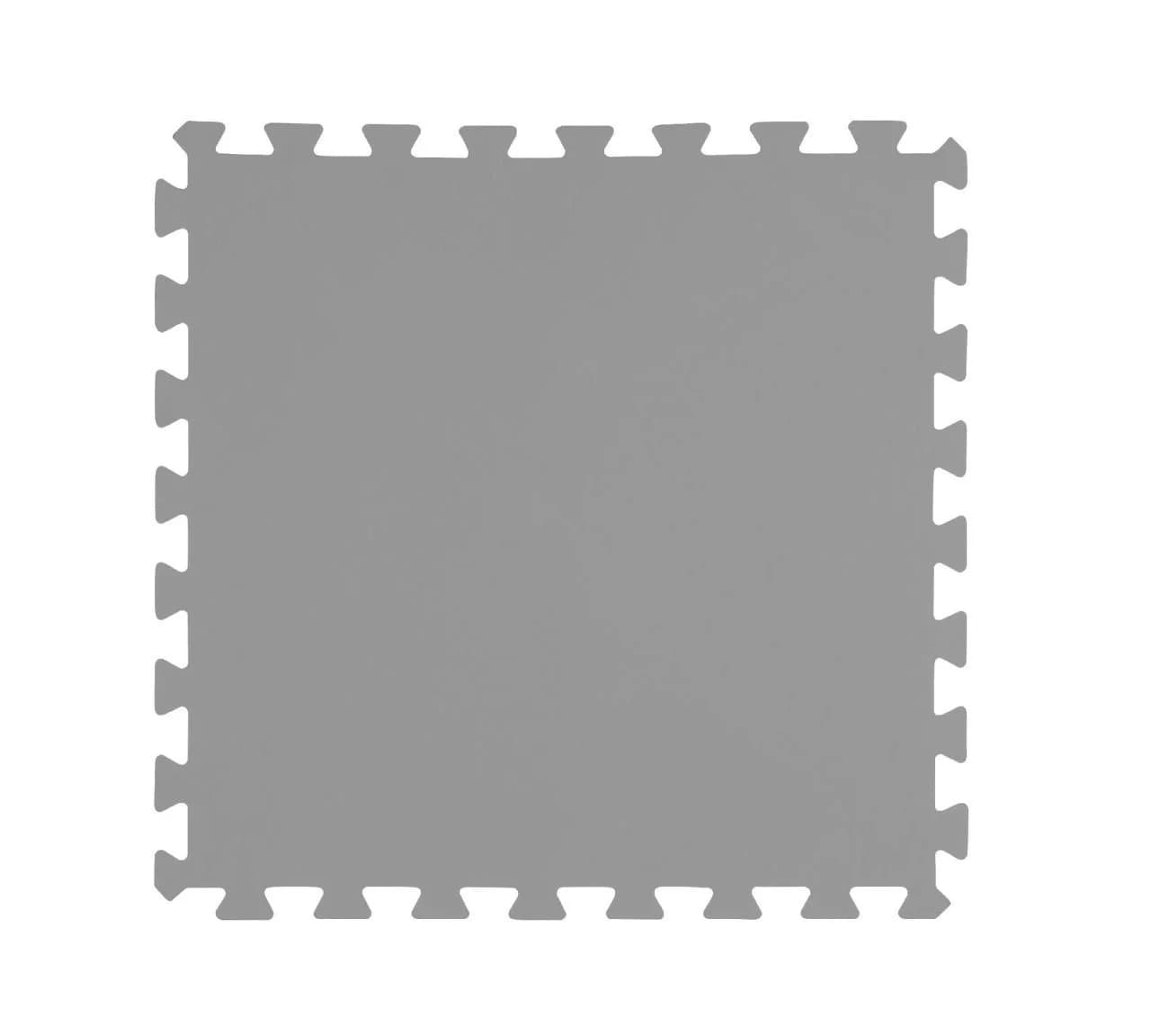 T.I.P. Poolbodenschutzmatten 9er Pack Grau