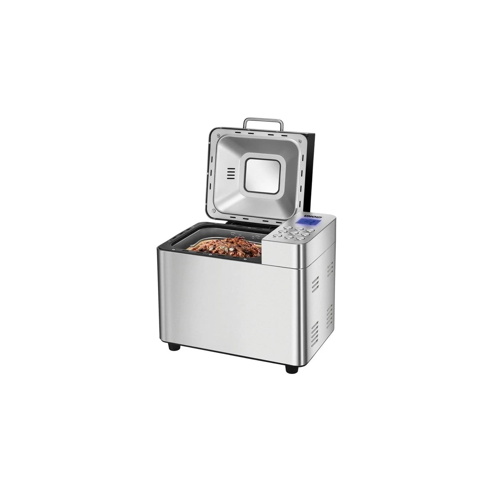 UNOLD Brotbackautomat Backmeister Edel 68456 Silber Edelstahl