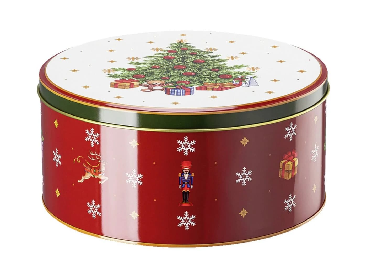 Hutschenreuther Vorratsdose Happy Wintertime Plätzchendosen Set 3 Metall Bunt