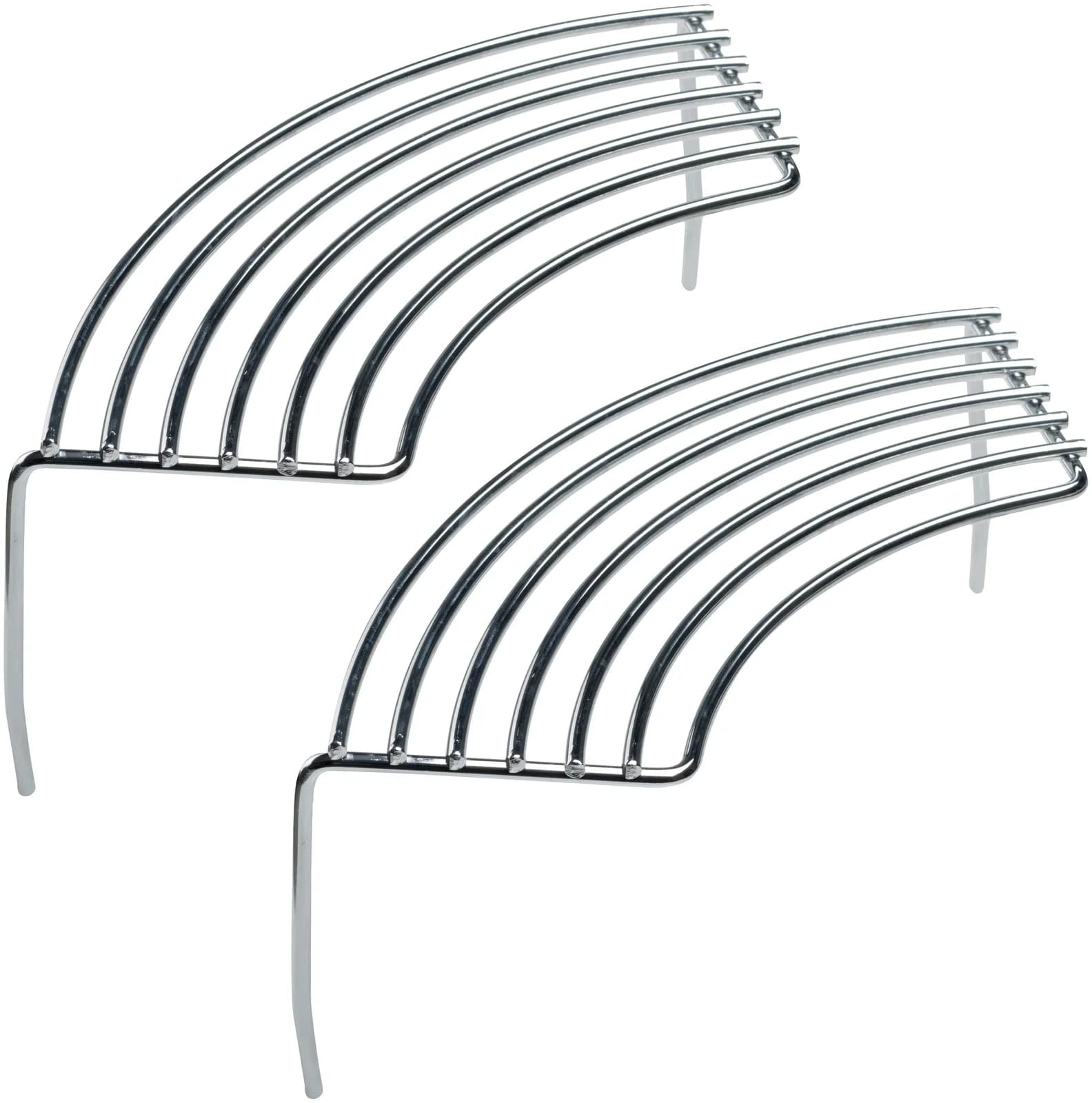 Tepro Warmhalterost 2er Set Edelstahl Silber