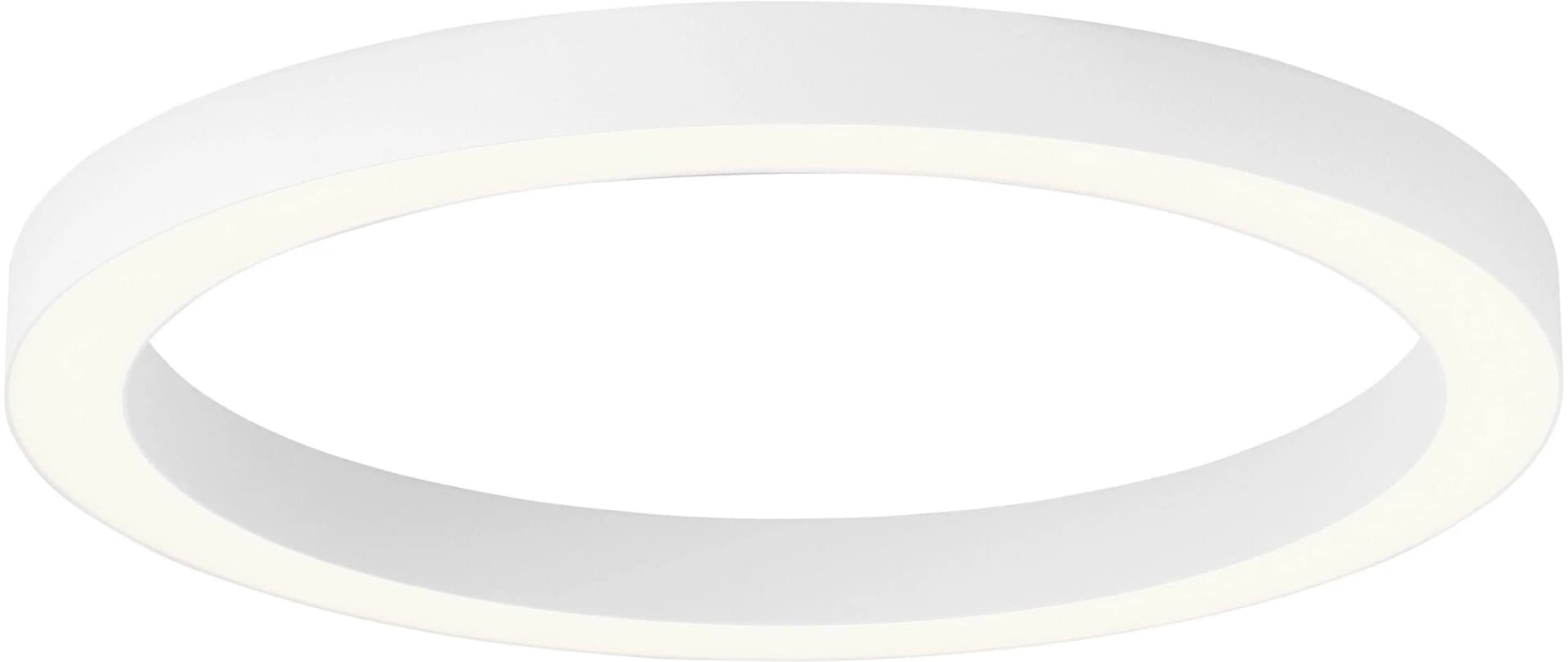 PURE LED-Deckenlampe Lines 50 cm Weiß CCT Fernbedienung