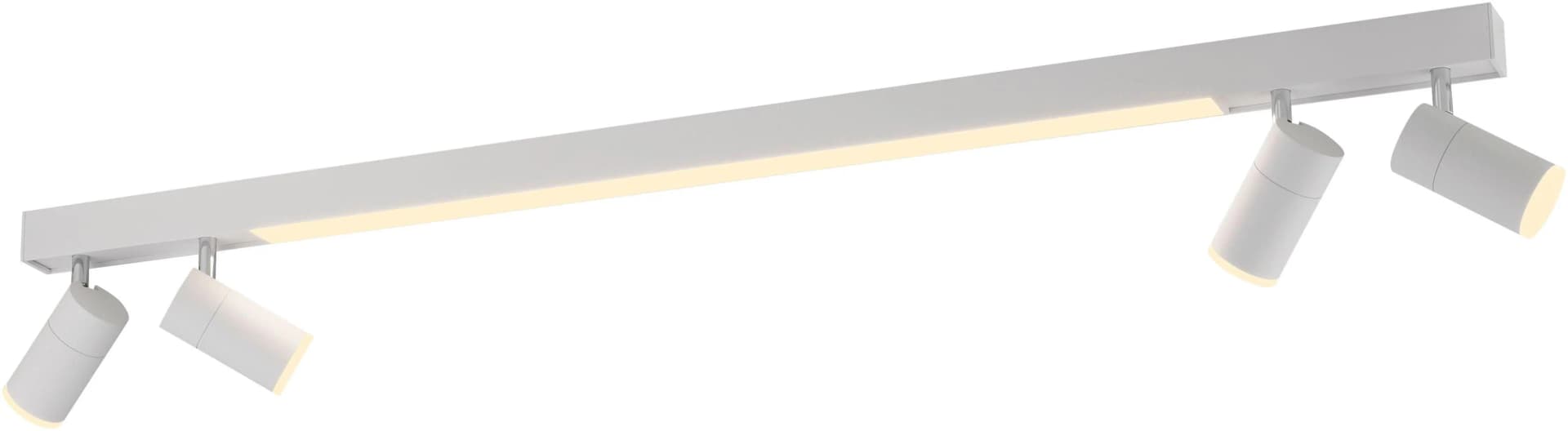 PURE LED-Deckenlampe Lines 120 cm Weiß CCT Fernbedienung