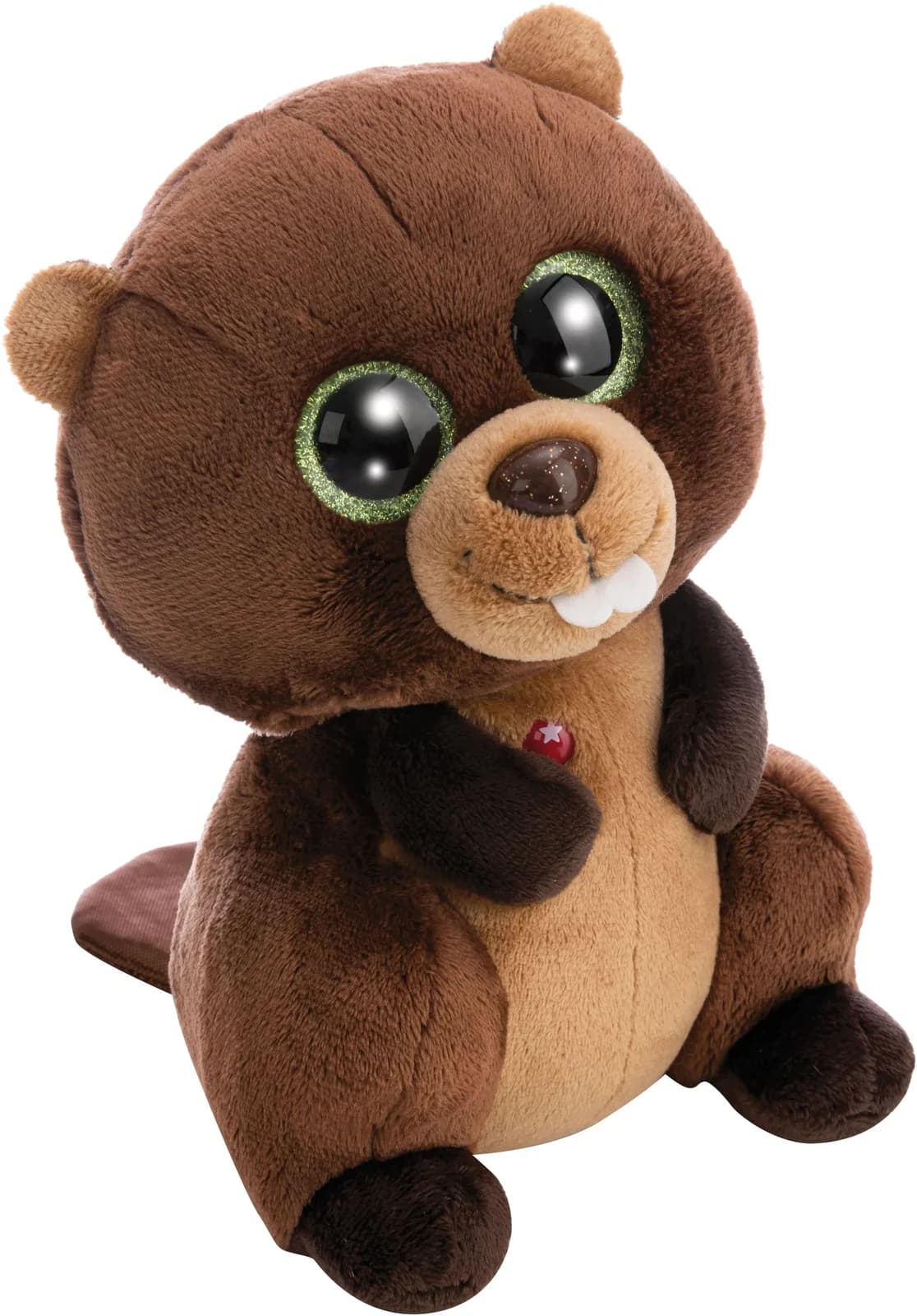 NICI Glubschis Biber Bobston Plüschtier Braun 25cm