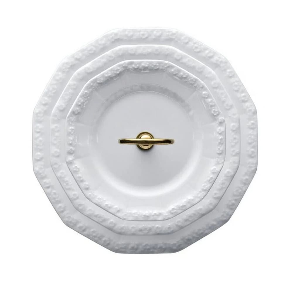 Rosenthal Etagere Maria Weiß Porzellan Edelstahl