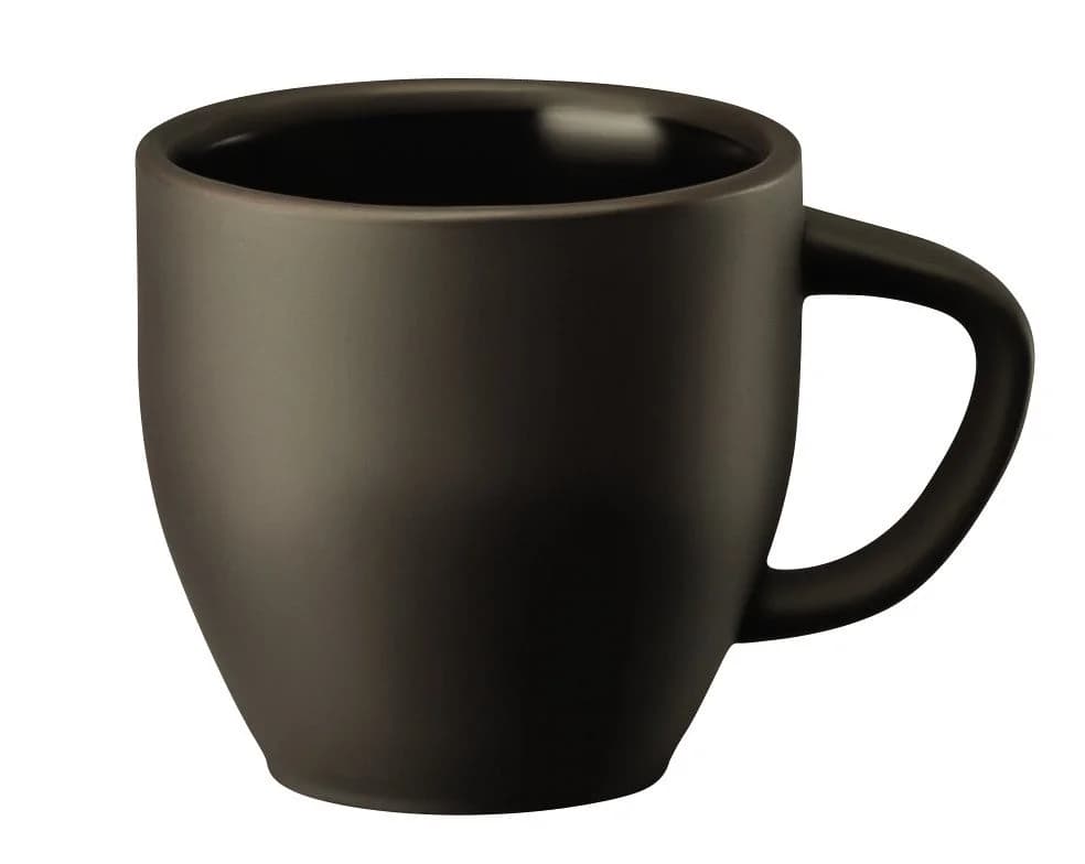 Rosenthal Espressotasse Junto Slate Grey mit Untertasse, Steinzeug