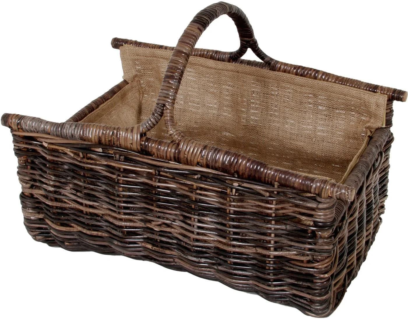 LOCKER Aufbewahrungskorb Beige Rattan Landhausstil