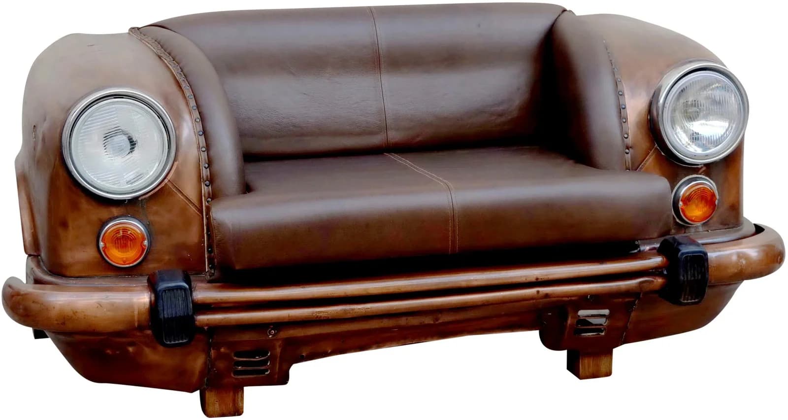 Sofa LOCKER 20301-06 Braun