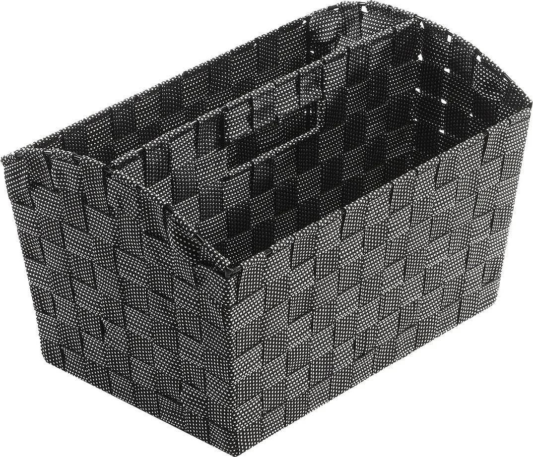 Zeitungsständer LOCKER Schwarz Modern Geflochten