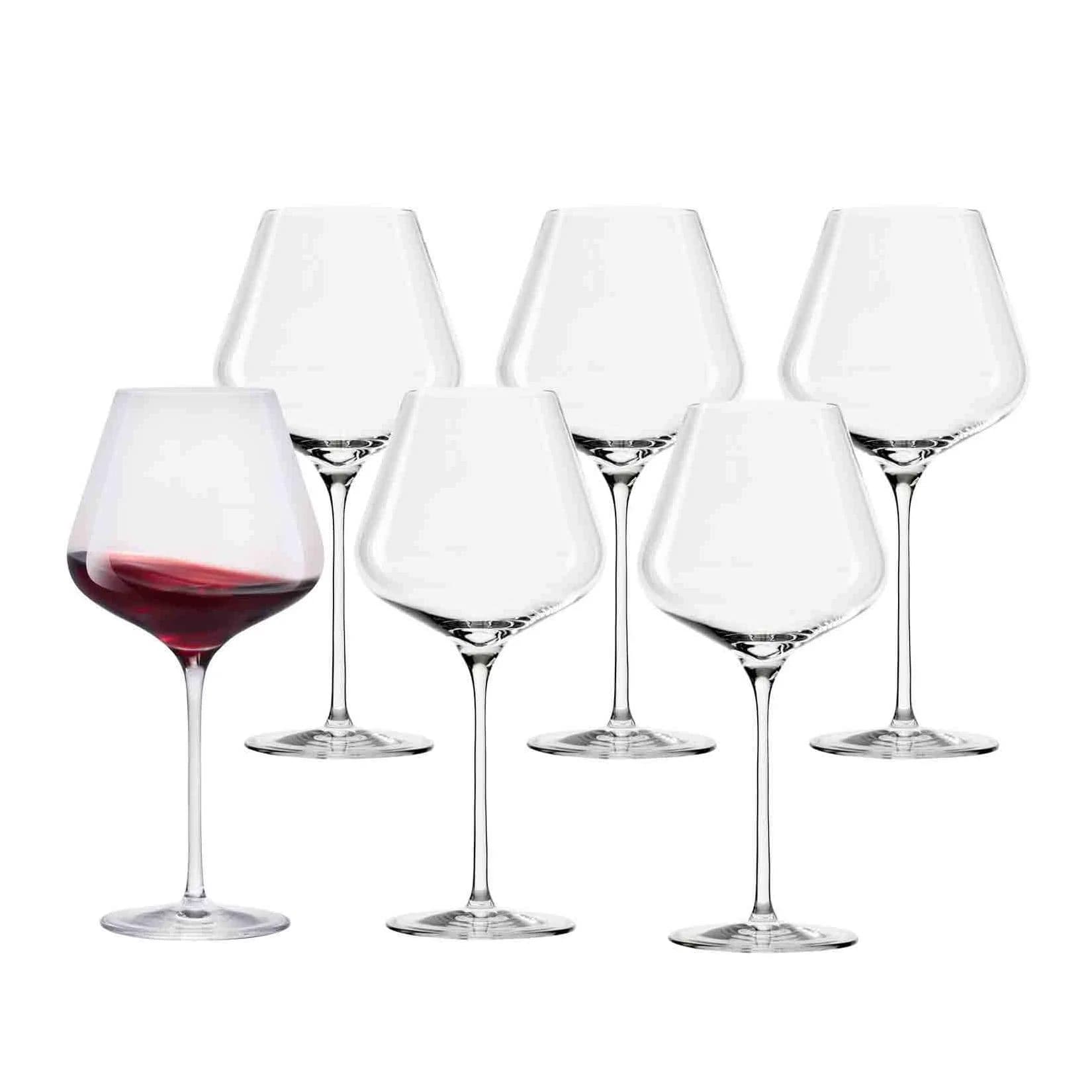 Stölzle Lausitz Burgundergläser Quatrophil 710 ml 6er Set transparent