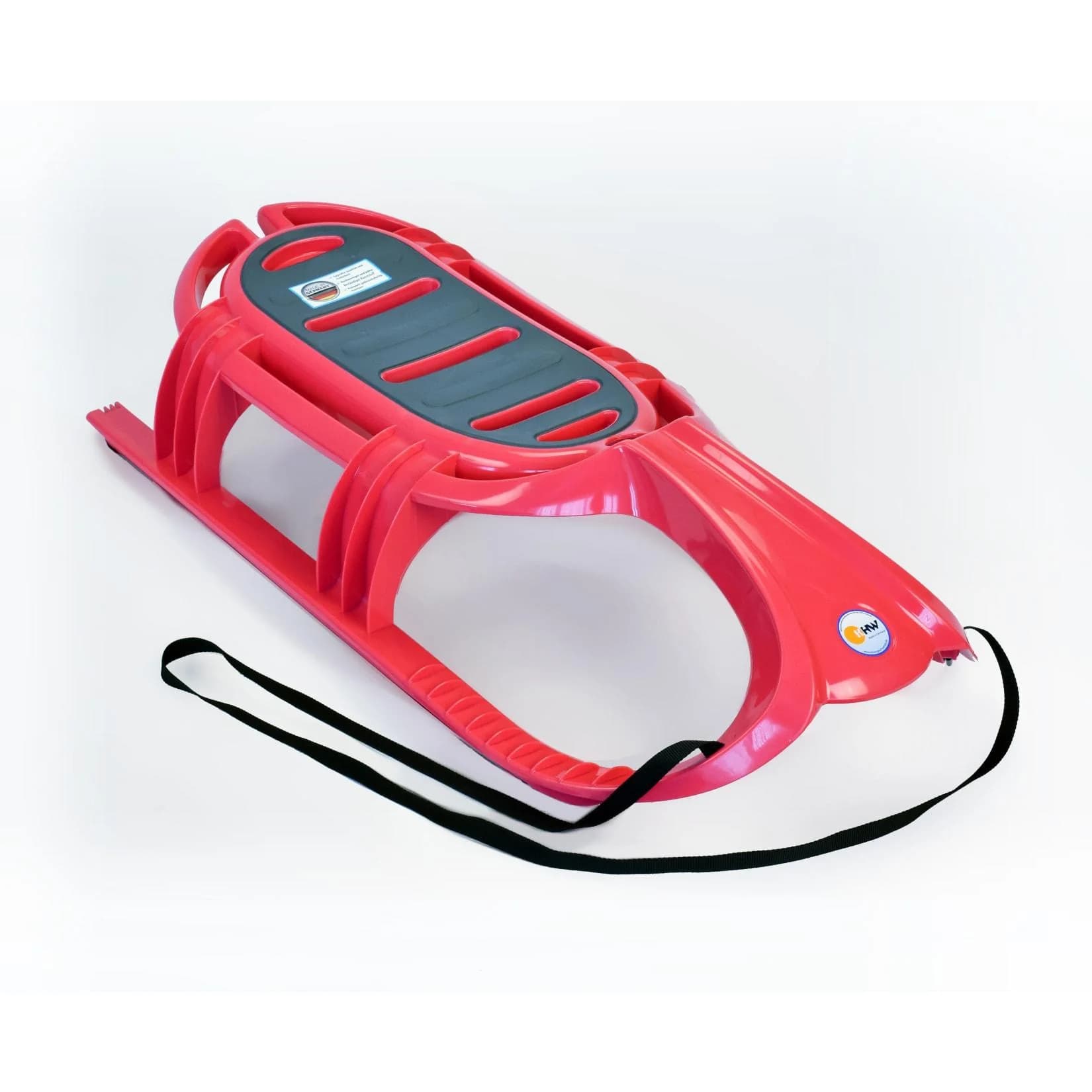 KHW Snow Tiger pink Sportschlitten mit Edelstahlkufen