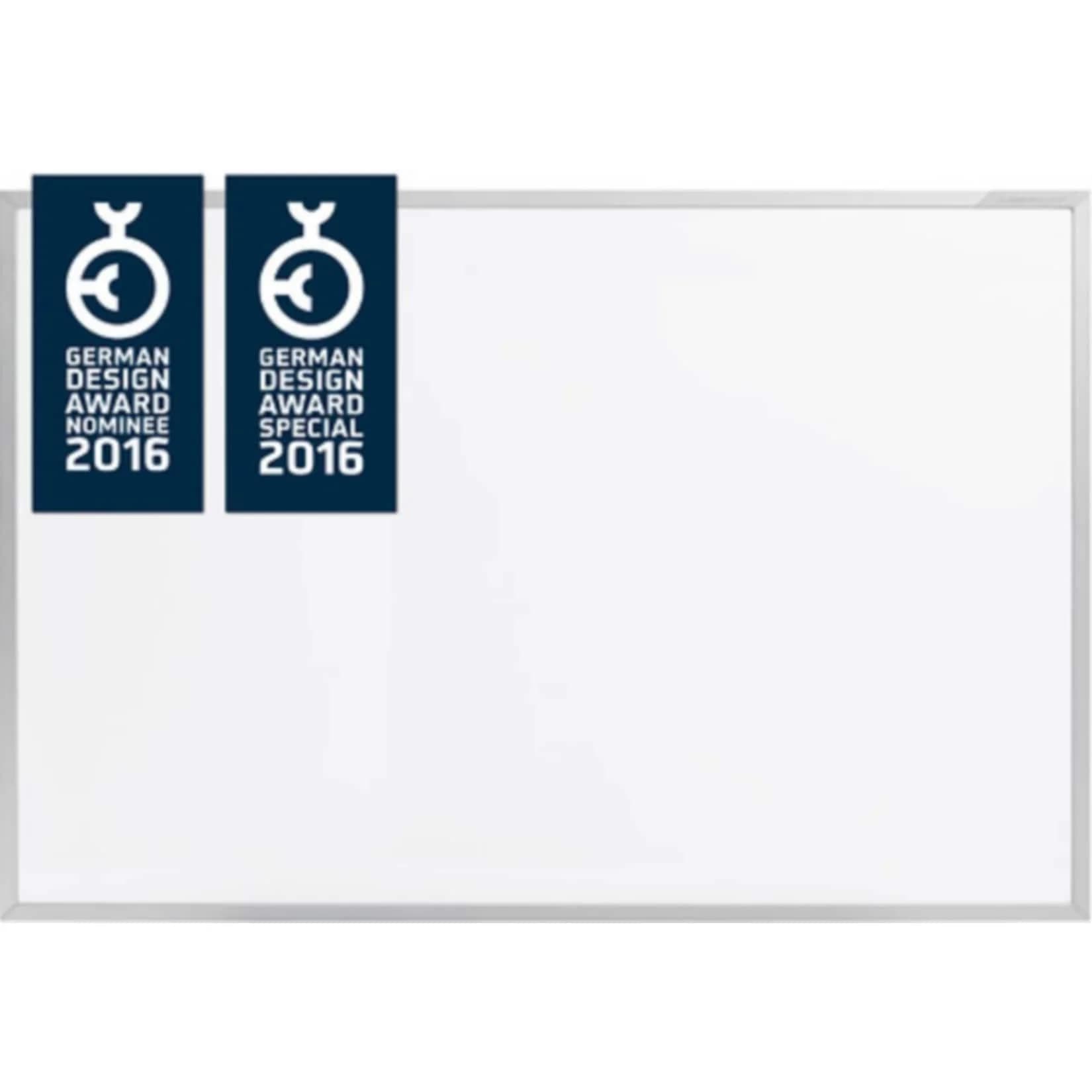 Magnetoplan ferroscript Schreibtafel doppelseitig Aluminium Weiß