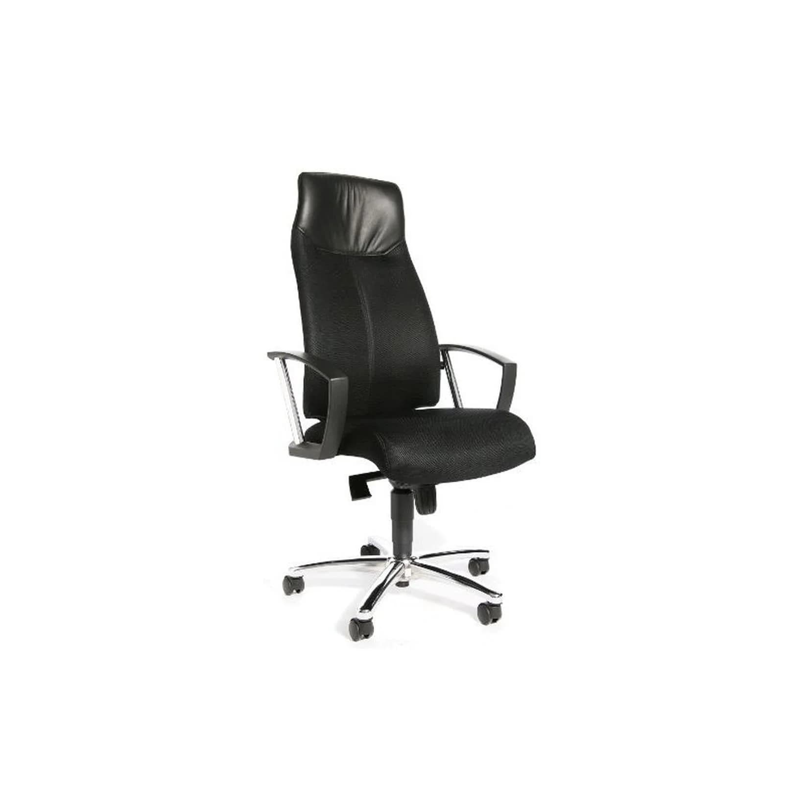 Topstar Profi Chefsessel HIGH SIT UP Stoff mit Armlehnen