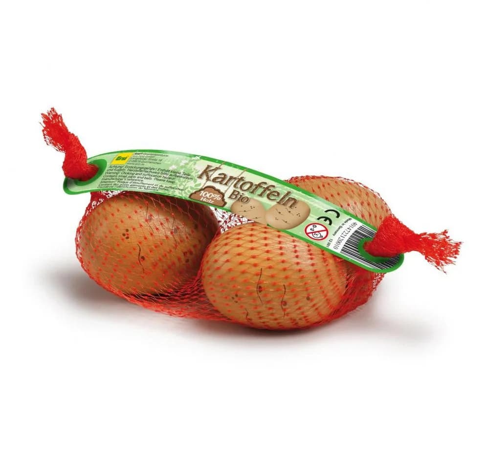 Erzi® Kartoffeln im Netz - 3-tlg. Holzspielzeug für Kaufladen