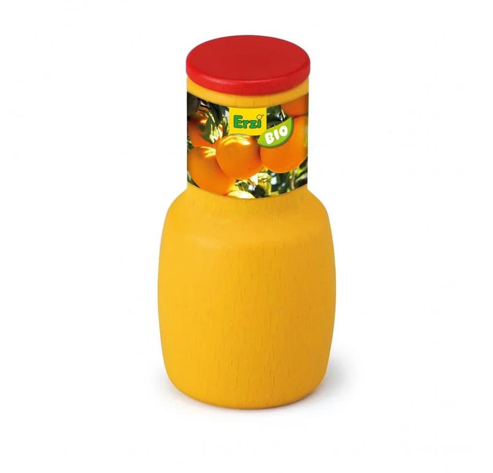 Erzi® Kaufladensortiment Orangensaft Gelb Buche