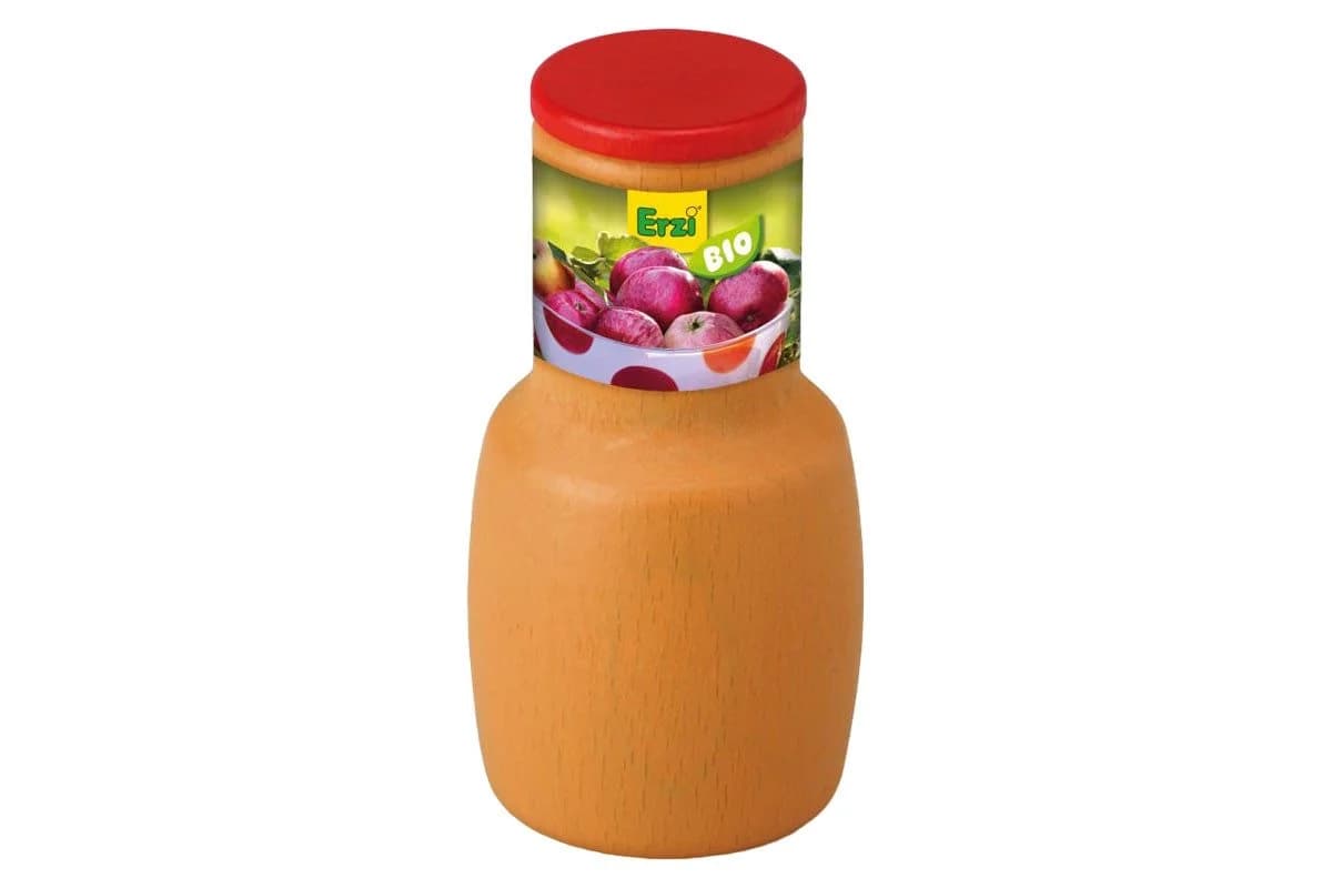 Erzi® Apfelsaft Kaufladenzubehör Weiß Holz