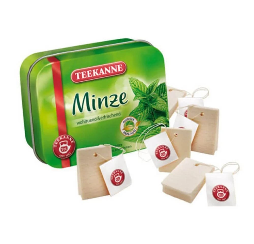 Erzi® Holzspielzeug Tee in Dose - 5 Teebeutel für Kaufladen