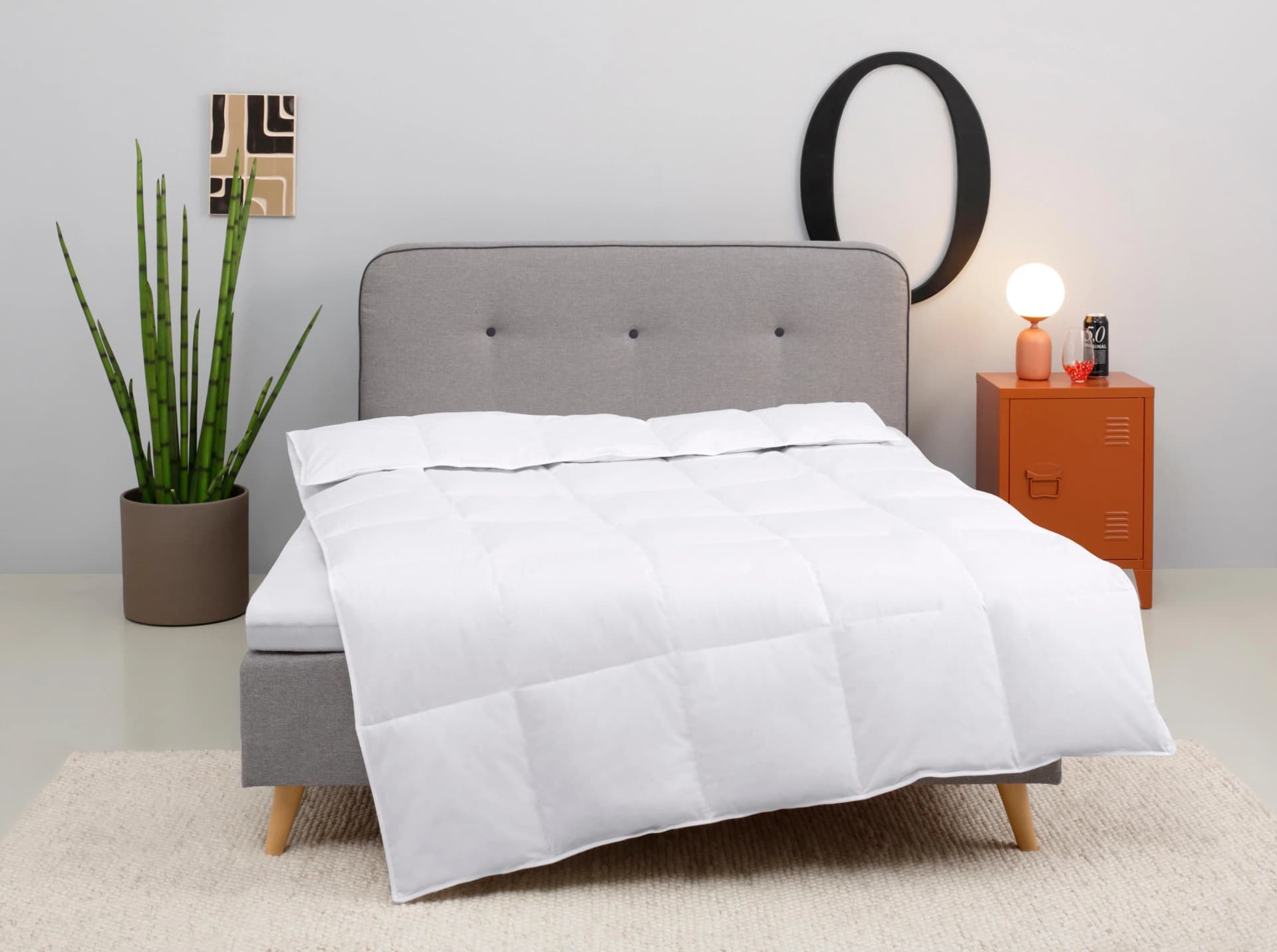 OTTO HOME Daunenbettdecke Covino Weiß 100% Baumwolle