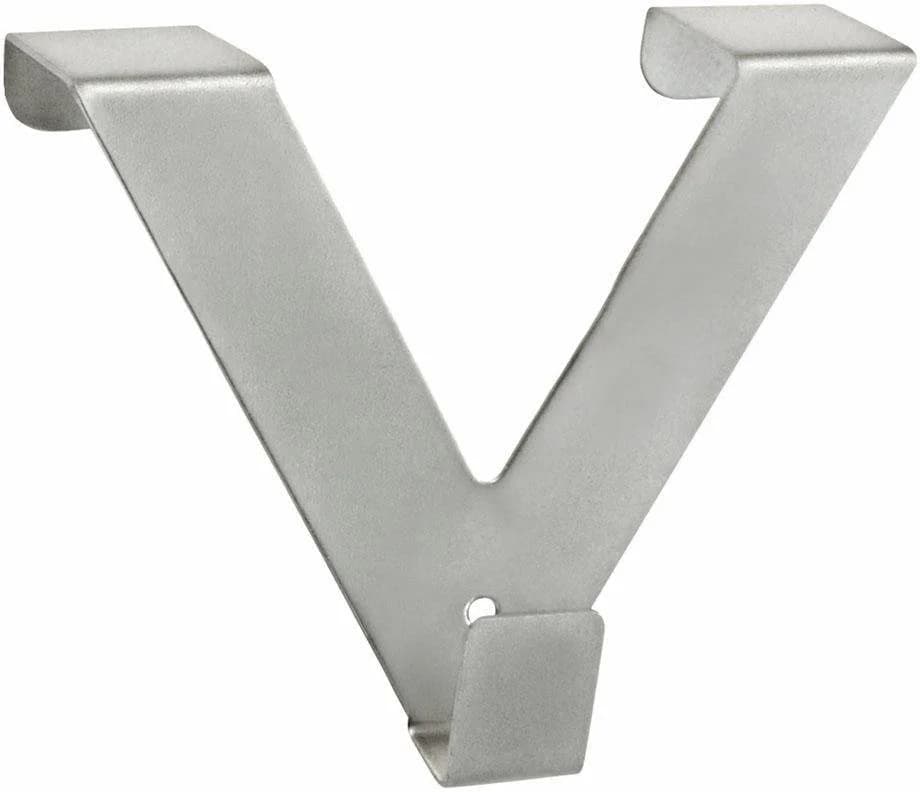 Gardinenhaken GOOD LIFE Riva Silber V-Haken Metall Set 2 Stk