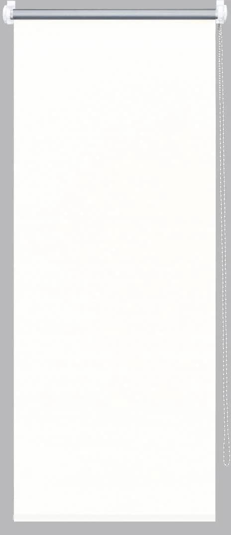 Seitenzugrollo GOOD LIFE Gr. 7 Weiß/Silber 90x150cm Polyester